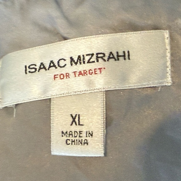 Isaac Mizrahi Silver Chemise with Bow Detail - Picture 2 of 6